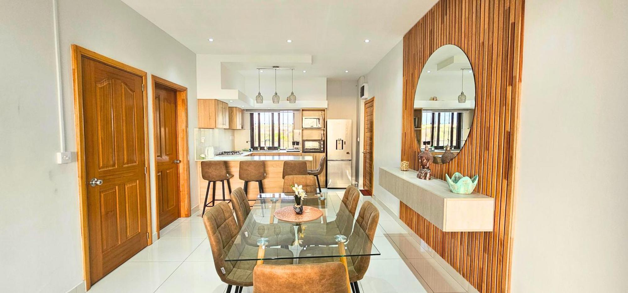 Ferienwohnung Zen Retreat With Stunning Sea Views And Sunsets Flic-en-Flacq Exterior foto