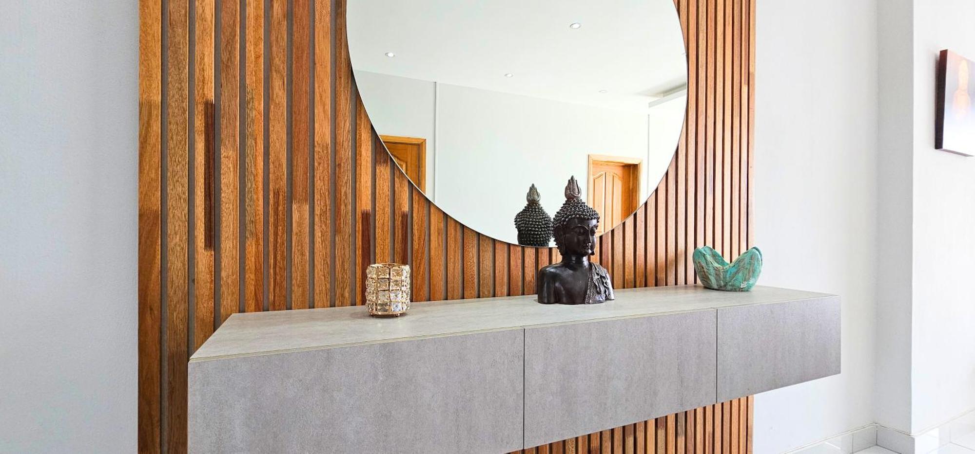 Ferienwohnung Zen Retreat With Stunning Sea Views And Sunsets Flic-en-Flacq Exterior foto