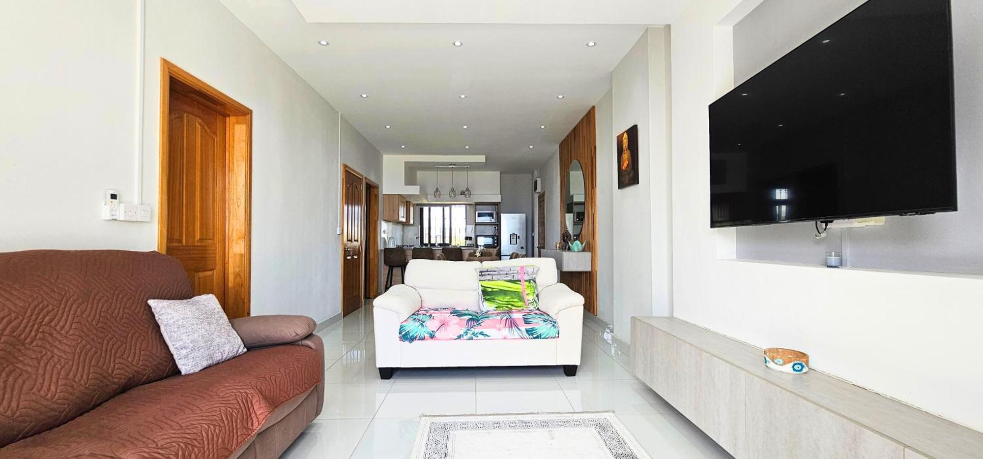 Ferienwohnung Zen Retreat With Stunning Sea Views And Sunsets Flic-en-Flacq Exterior foto