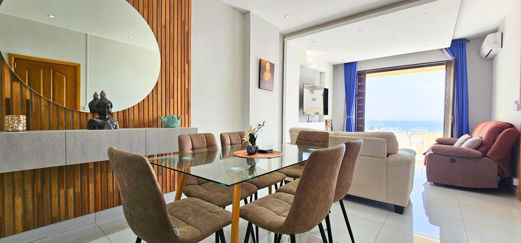 Ferienwohnung Zen Retreat With Stunning Sea Views And Sunsets Flic-en-Flacq Exterior foto